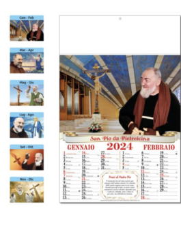 D033 CALENDARIO SAN PIO